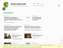 Tablet Screenshot of gminanowasol.pl